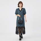 Lace Patchwork Dress
