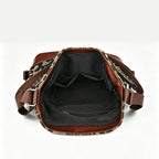 Leopard Print Multi-functional Backpack