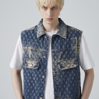 Denim Vest Jacket