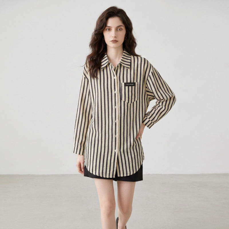 Loose Striped Shirt
