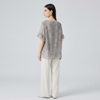 Fashionable Bell-sleeved Top
