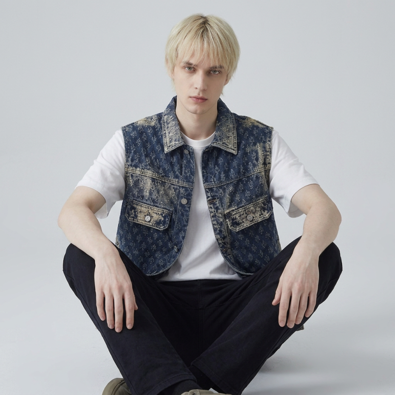 Denim Vest Jacket