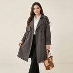 Plus-size Trendy Trench Coats