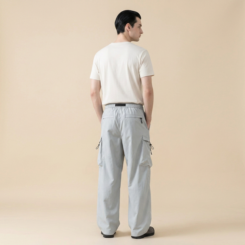Loose-fitting Multi-pocket Cargo Pants