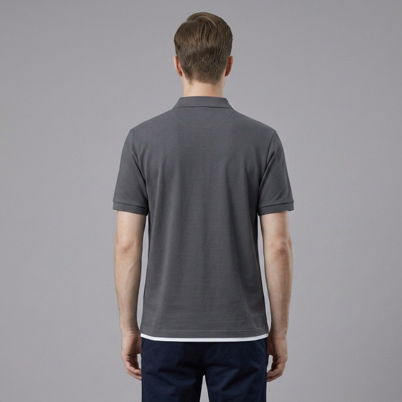 Fashionable Two-piece Polo Shirt