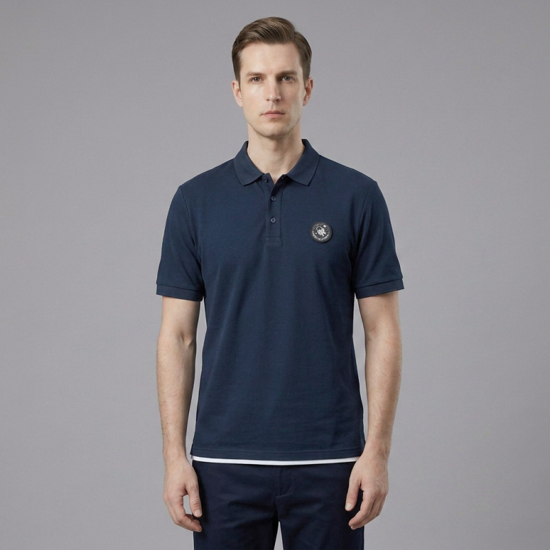 Fashionable Two-piece Polo Shirt
