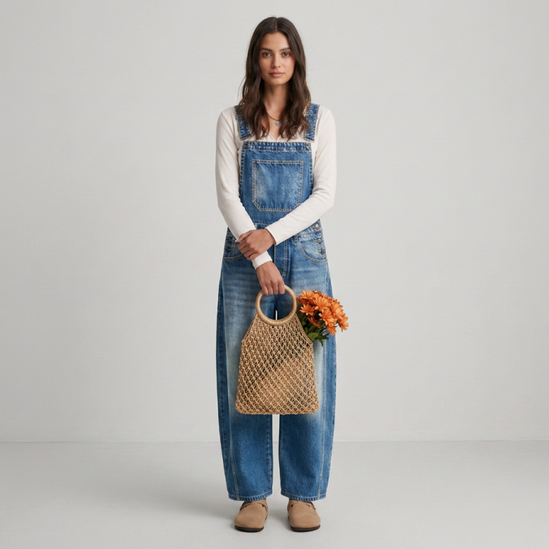 Straight-leg Overalls