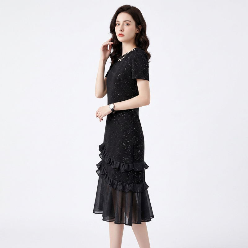 French Sequined Dress