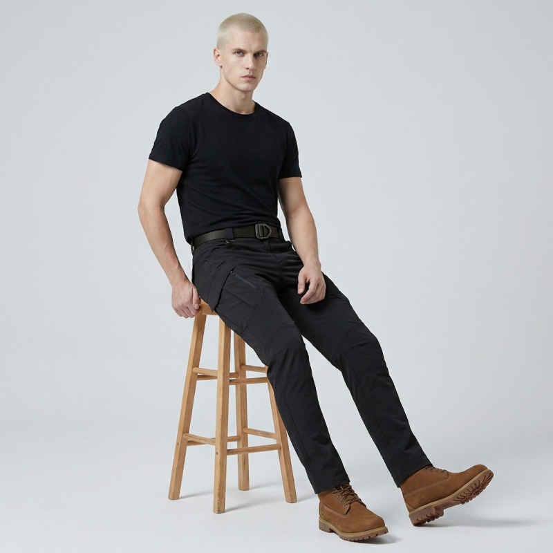 Men's Straight-leg Cargo Pants