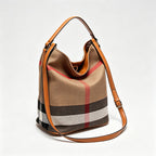 Trendy Plaid Crossbody Bag
