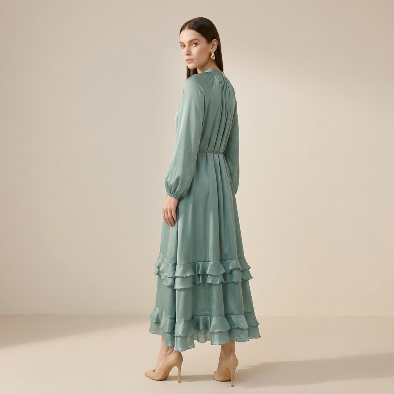 Ruffled Loose Dress