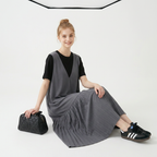 High-end Color-blocked Dress
