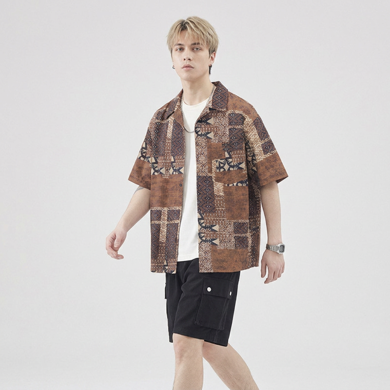 Retro Print Shirt