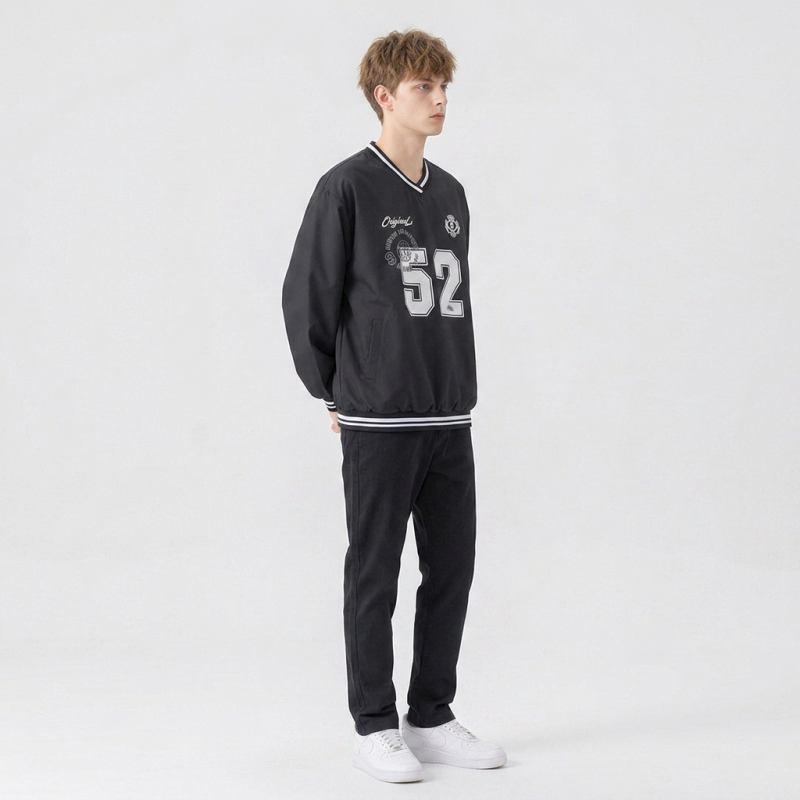 American V-neck Sweatshirt