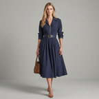 Luxury Fashion Shirt Dress