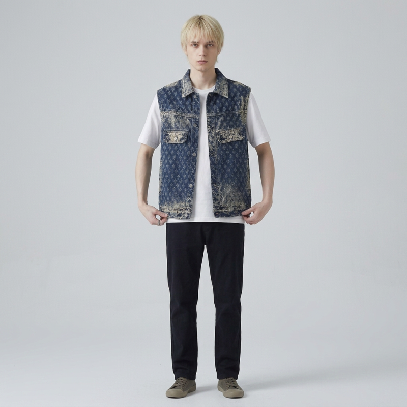 Denim Vest Jacket