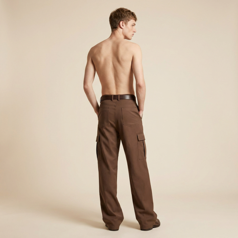 Retro Multi-pocket Cargo Pants