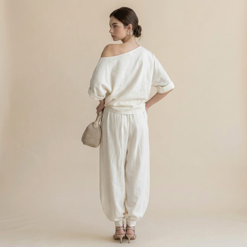 Stylish Off-shoulder Suit