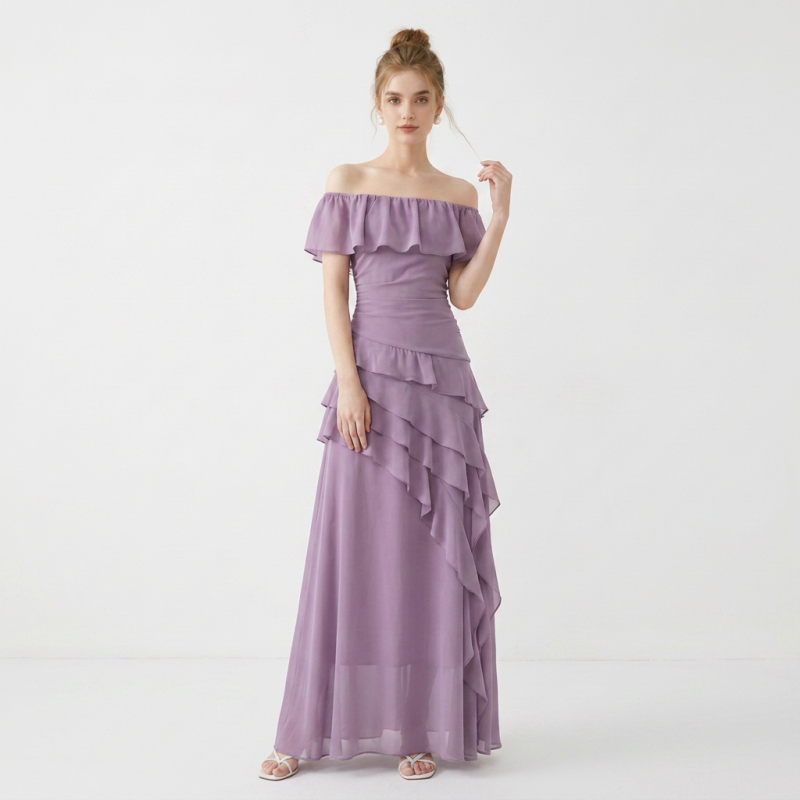 Sweet Off-shoulder Dress