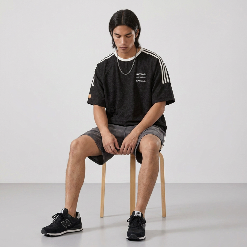 Fashionable Letter T-shirt