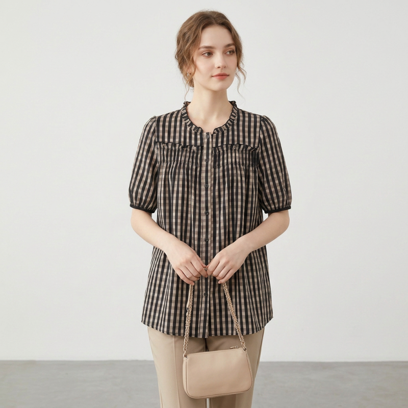 Plaid Loose Shirt
