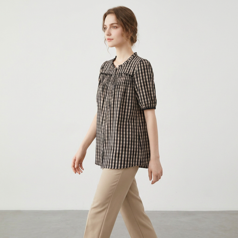 Plaid Loose Shirt