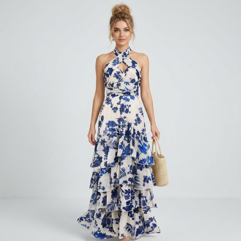 Strappy Resort Style Dress