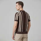 Color-blocked Striped Knitwear