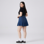 Loose-fitting High-waisted Pleated Shorts