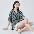 Loose Floral Blouse