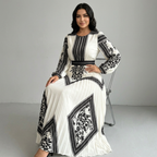 Printed Patchwork Dress