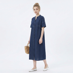 Retro Denim Dress
