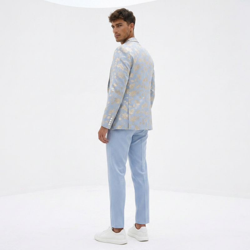 Printed Fashion Suit
