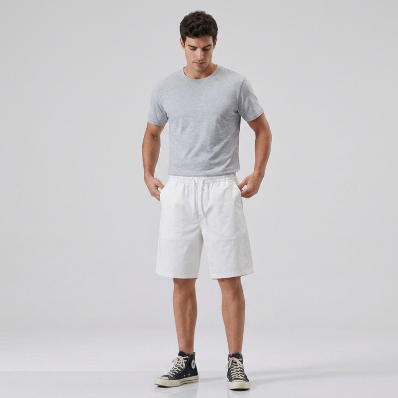 Men's Casual Five-point Pants