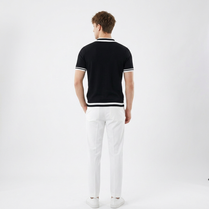 Stylish Color-blocked Knitwear
