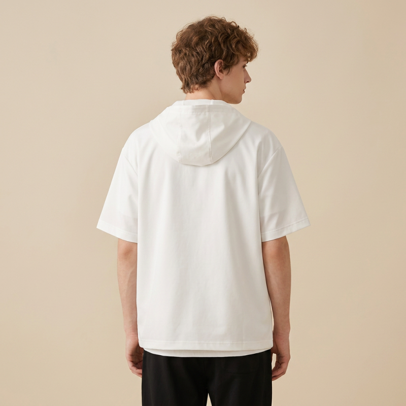 Breathable And Quick-drying Hooded T-shirt