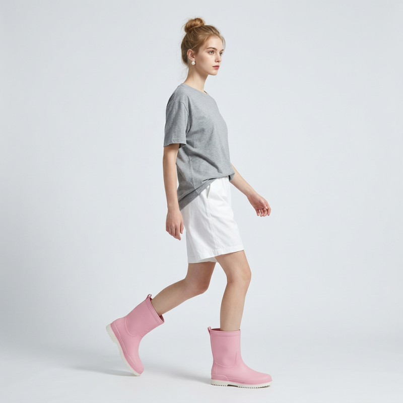Mid-calf Rain Boots