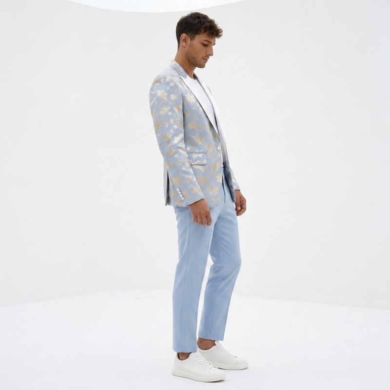 Printed Fashion Suit