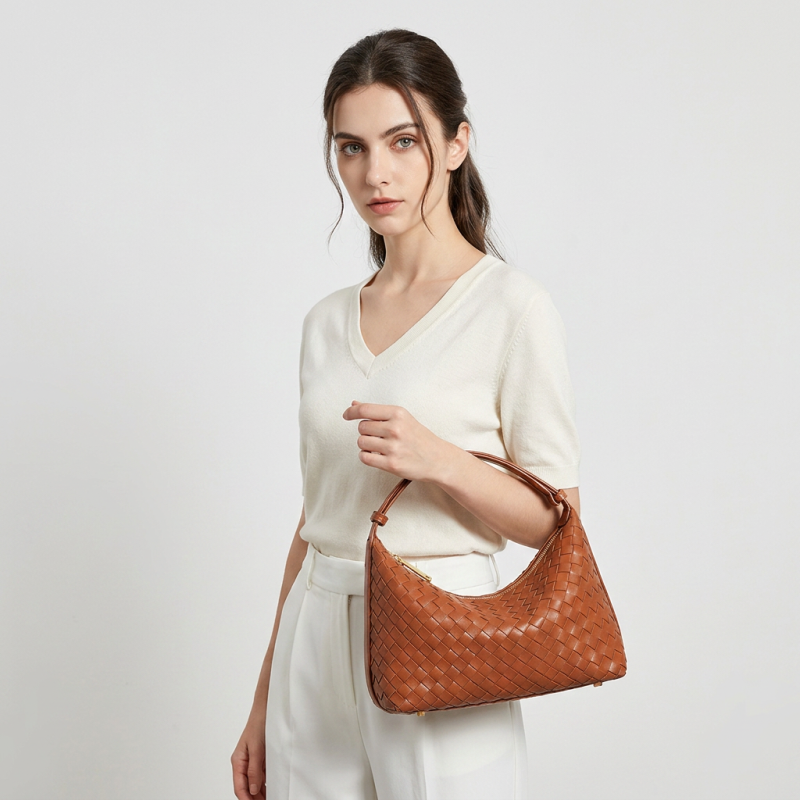 Woven Shoulder Bag