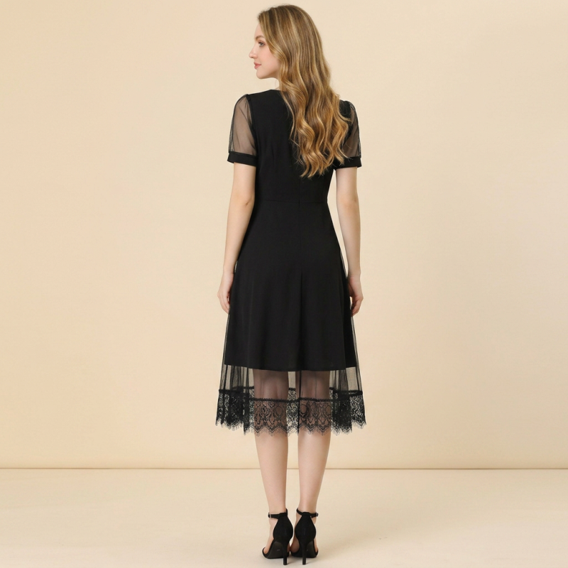 Stylish Mesh Dress